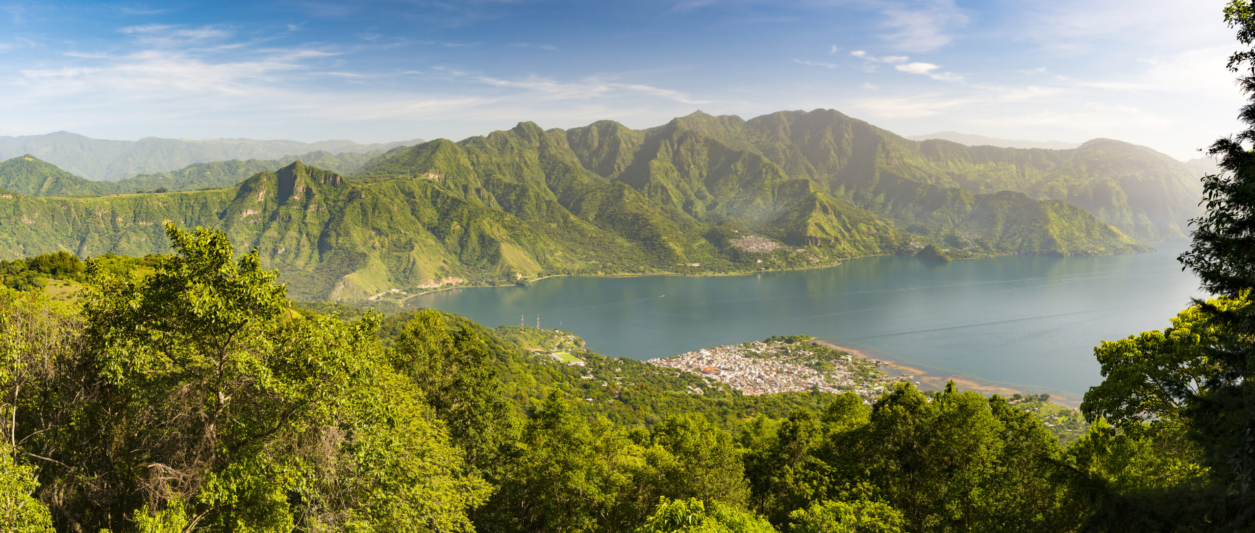 Sustainatravel Amplifier -Panorama Of Lake Atitlan